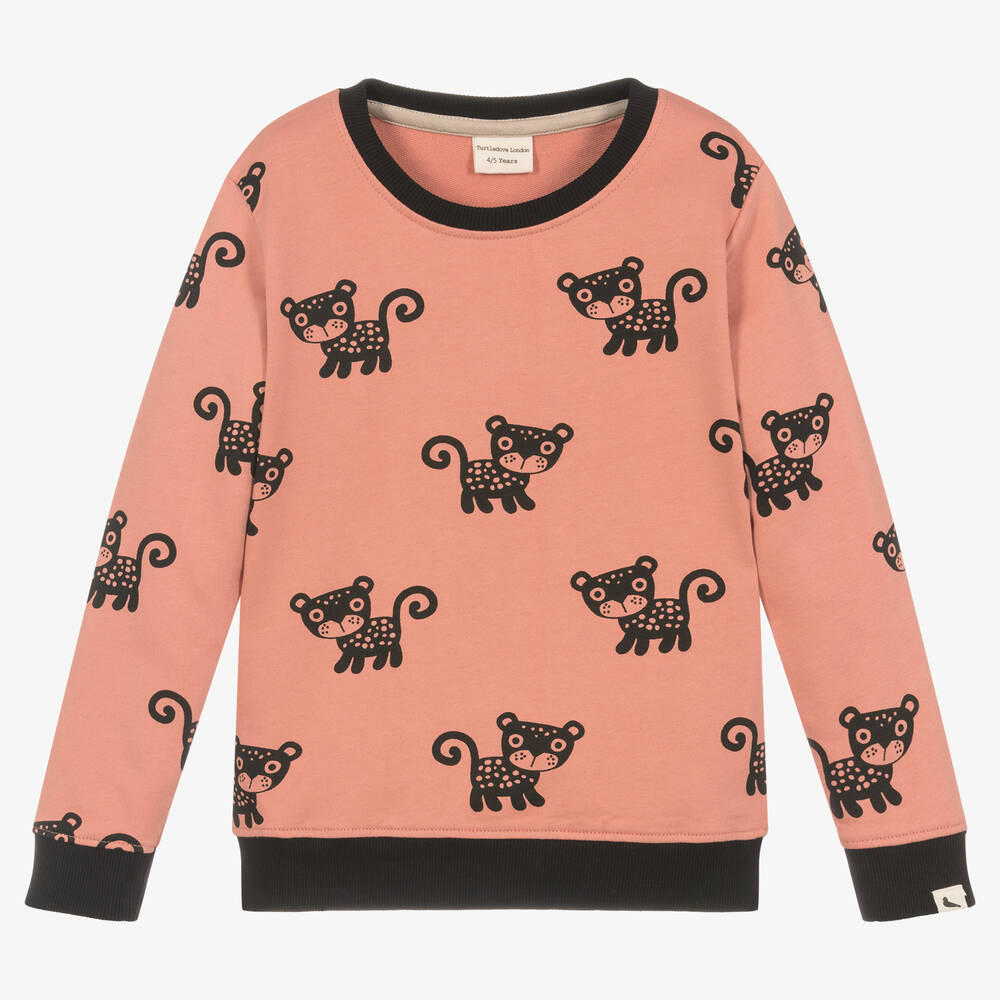 Turtledove London - Red Organic Cotton Sweatshirt | Childrensalon