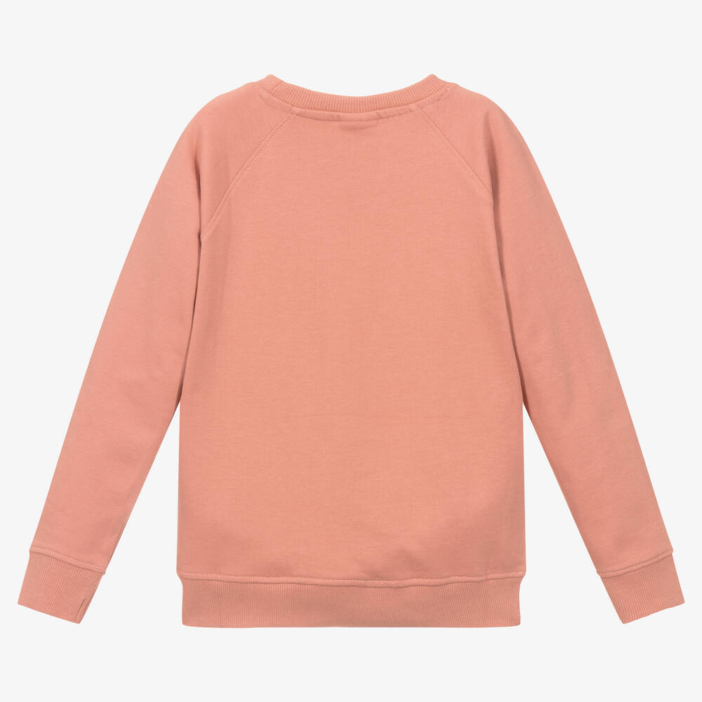 Turtledove London-Red Organic Cotton Sweatshirt | Childrensalon Outlet