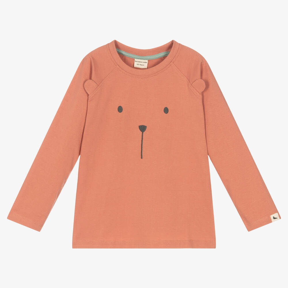 Turtledove London - Red Organic Cotton Top | Childrensalon