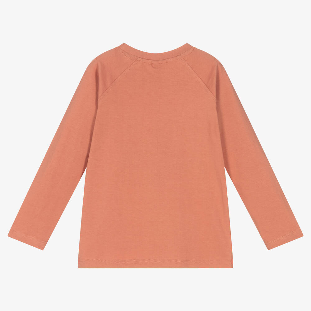 Turtledove London-Red Organic Cotton Top | Childrensalon Outlet