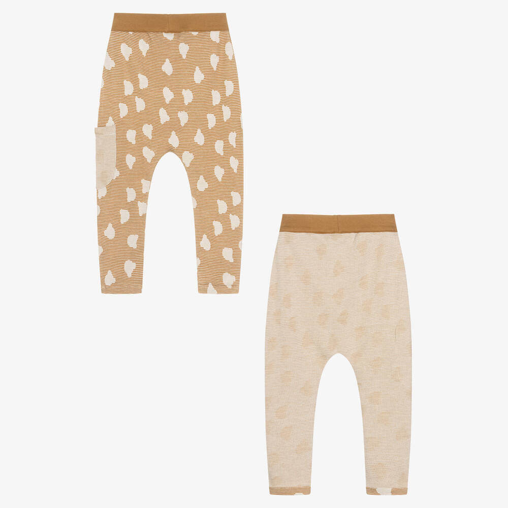 Turtledove London-Reversible Organic Cotton Joggers | Childrensalon Outlet