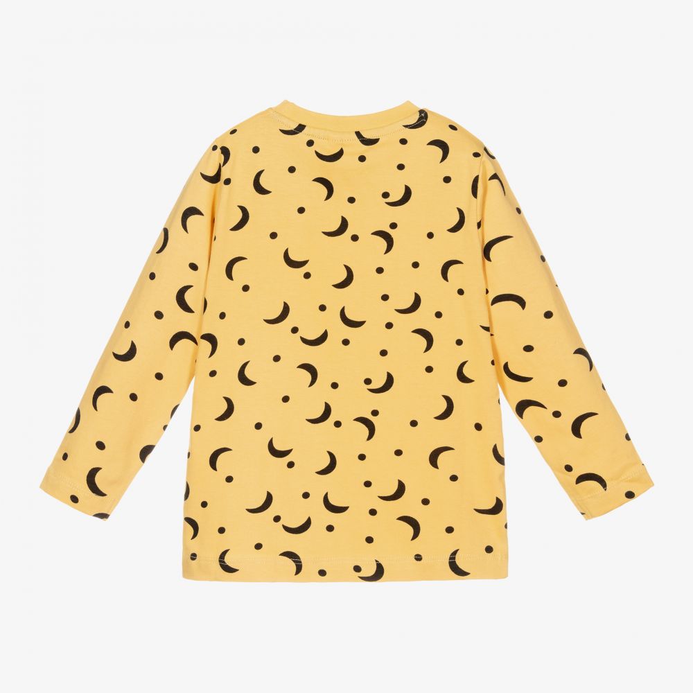 Turtledove London-Yellow Organic Cotton Top | Childrensalon Outlet