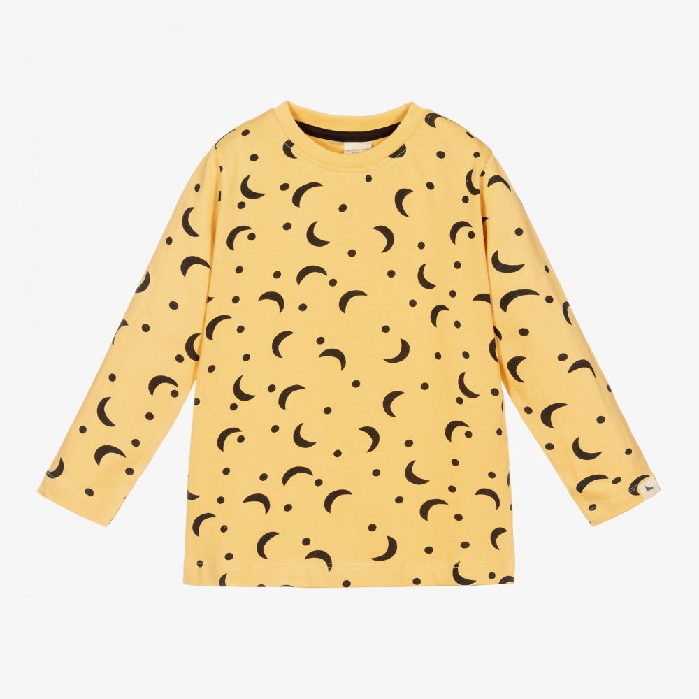 Turtledove London - Yellow Organic Cotton Top | Childrensalon