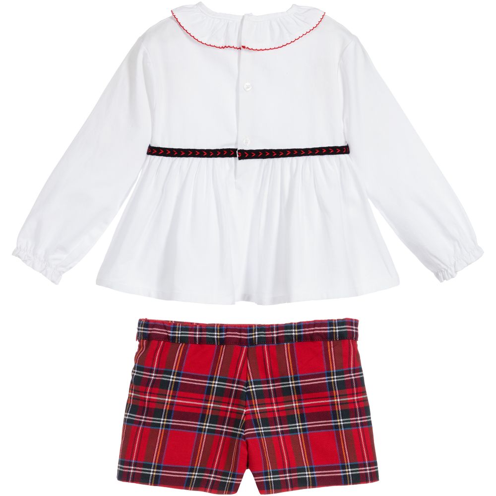 Tutto Piccolo-Комплект с блузкой и шортами (3 предмета) | Childrensalon Outlet