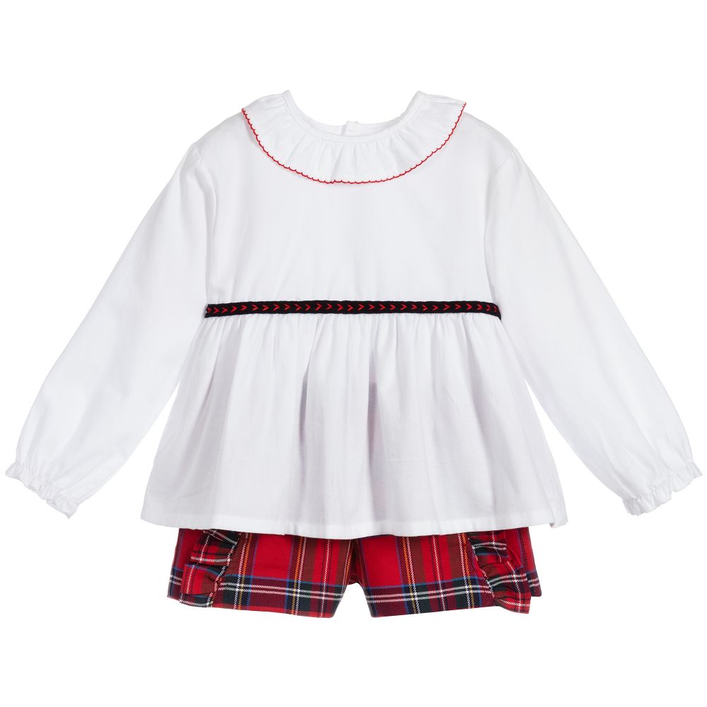 Tutto Piccolo - Комплект с блузкой и шортами (3 предмета) | Childrensalon