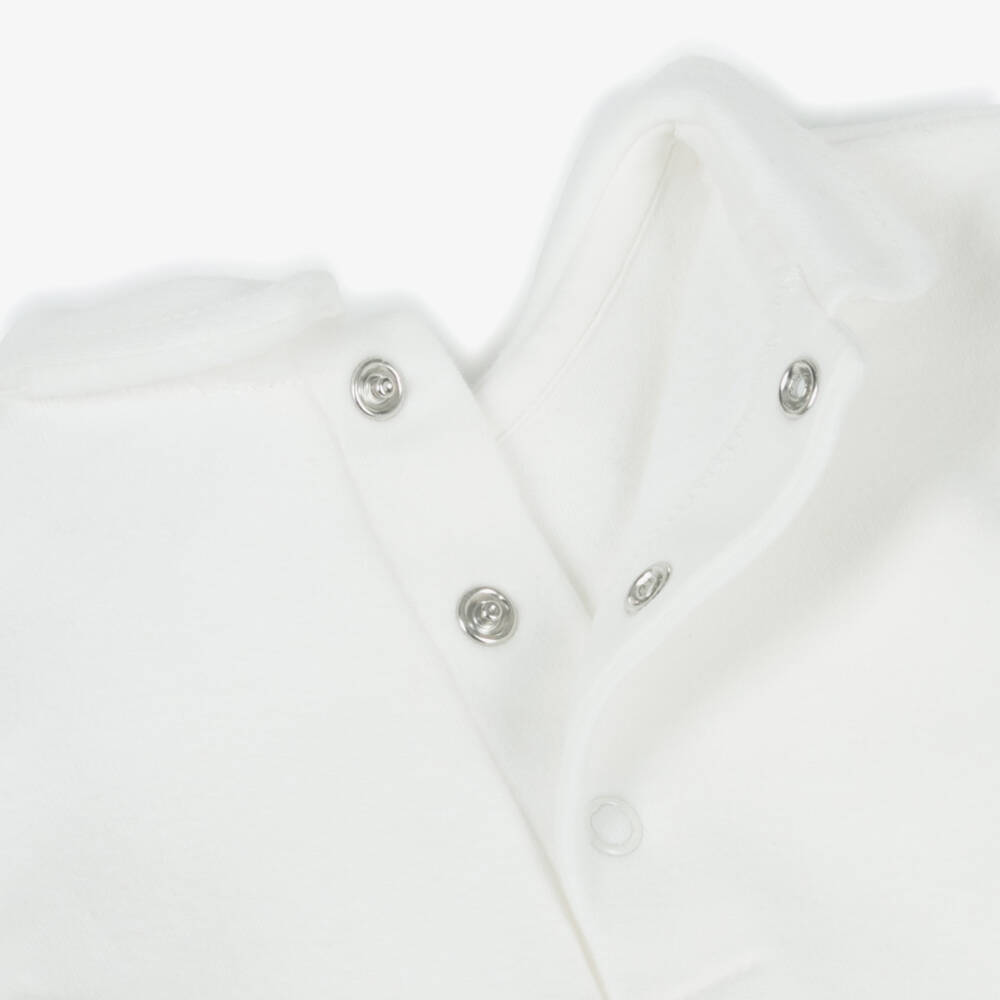 Tutto Piccolo-Baby Boys Beige Knitted Dungaree Set | Childrensalon Outlet