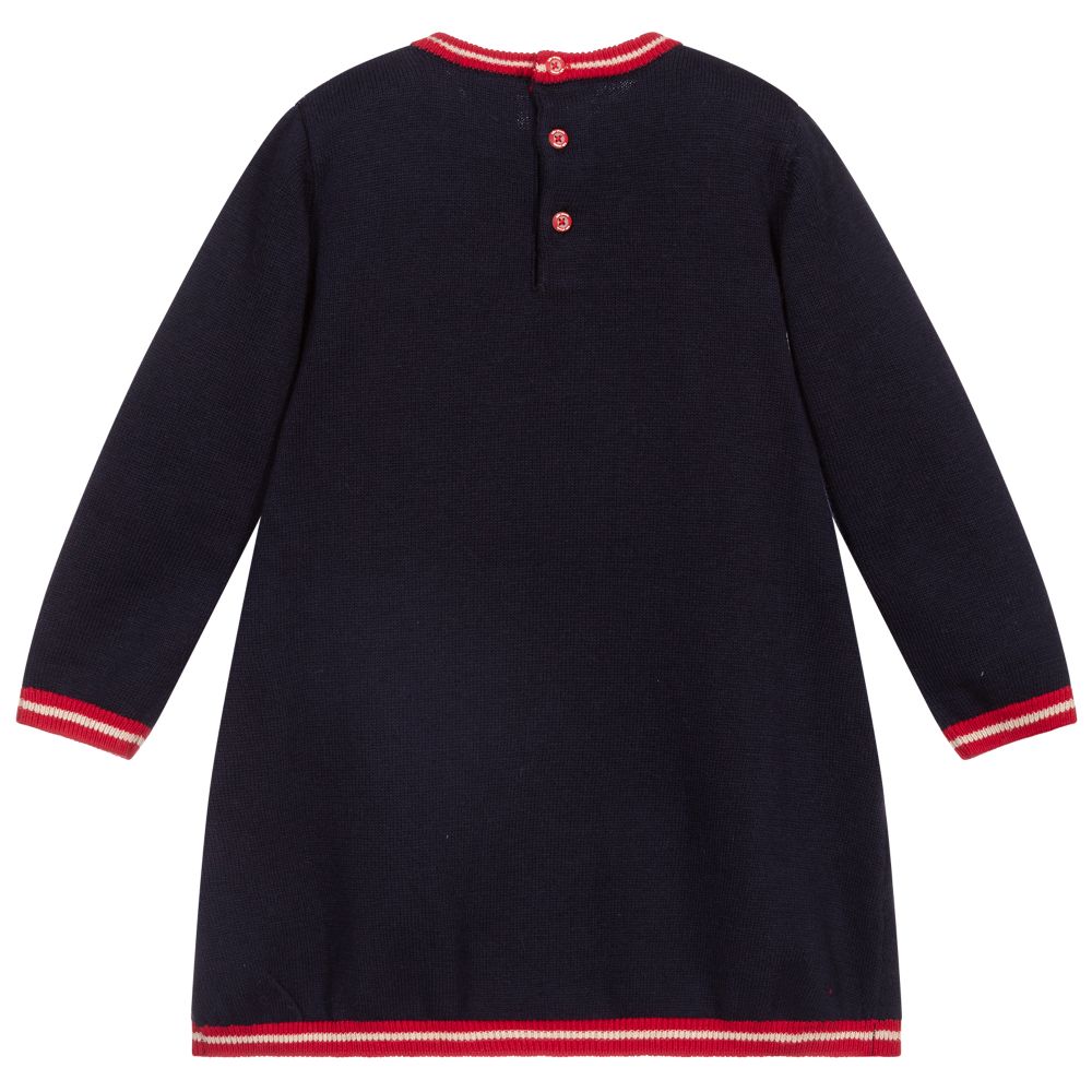 Tutto Piccolo-Blue Festive Dress Set | Childrensalon Outlet