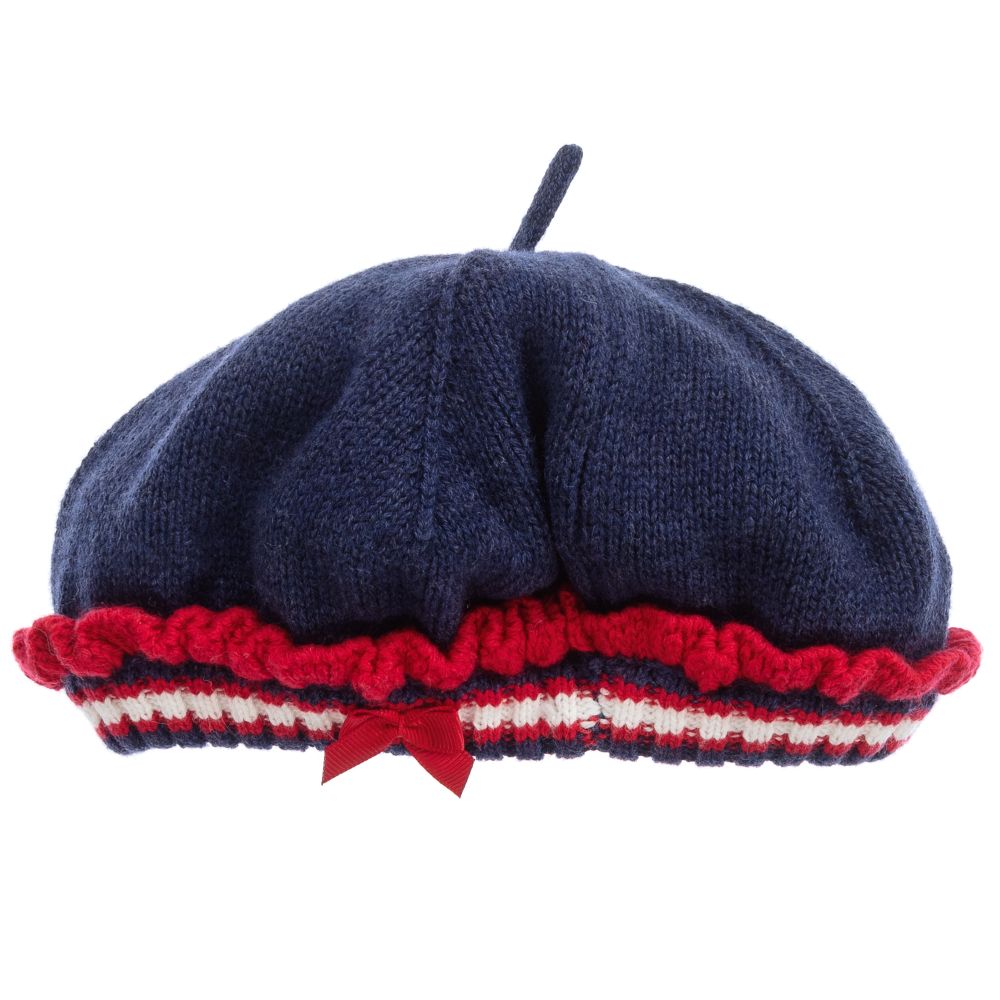 Tutto Piccolo Blue & Red Hat & Scarf Set Childrensalon Outlet