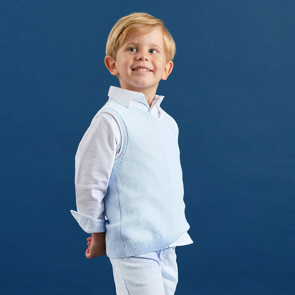 Tutto Piccolo-Комплект с голубыми шортами (4 предмета) | Childrensalon Outlet