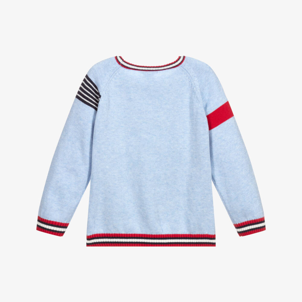 Tutto Piccolo-Blue Star Sweater | Childrensalon Outlet
