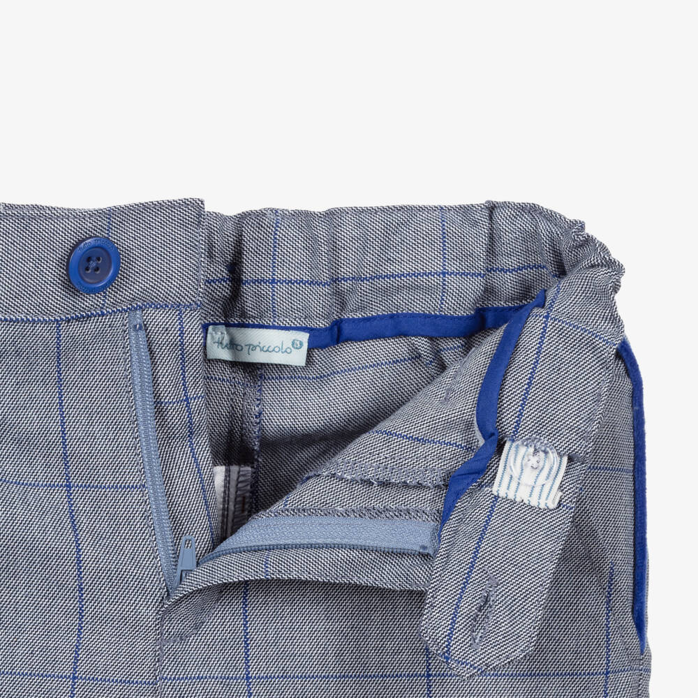 Tutto Piccolo-Комплект с синими шортами для мальчиков | Childrensalon Outlet