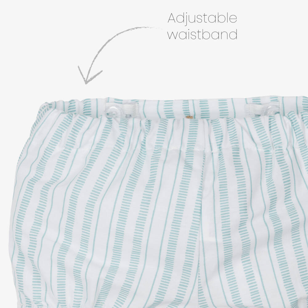 Tutto Piccolo-Boys Classic Green Shorts Ensemble | Childrensalon Outlet