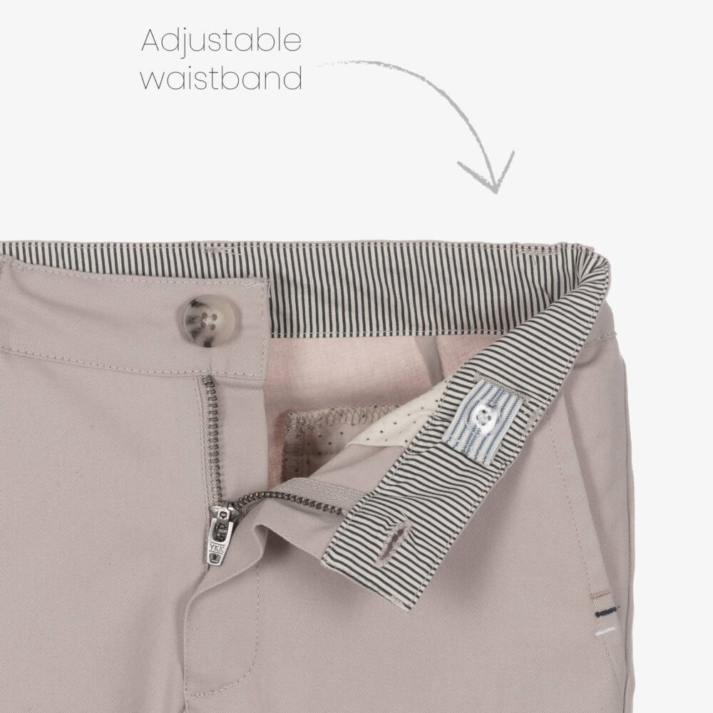 Tutto Piccolo-Boys Cotton Polo & Twill Shorts | Childrensalon Outlet