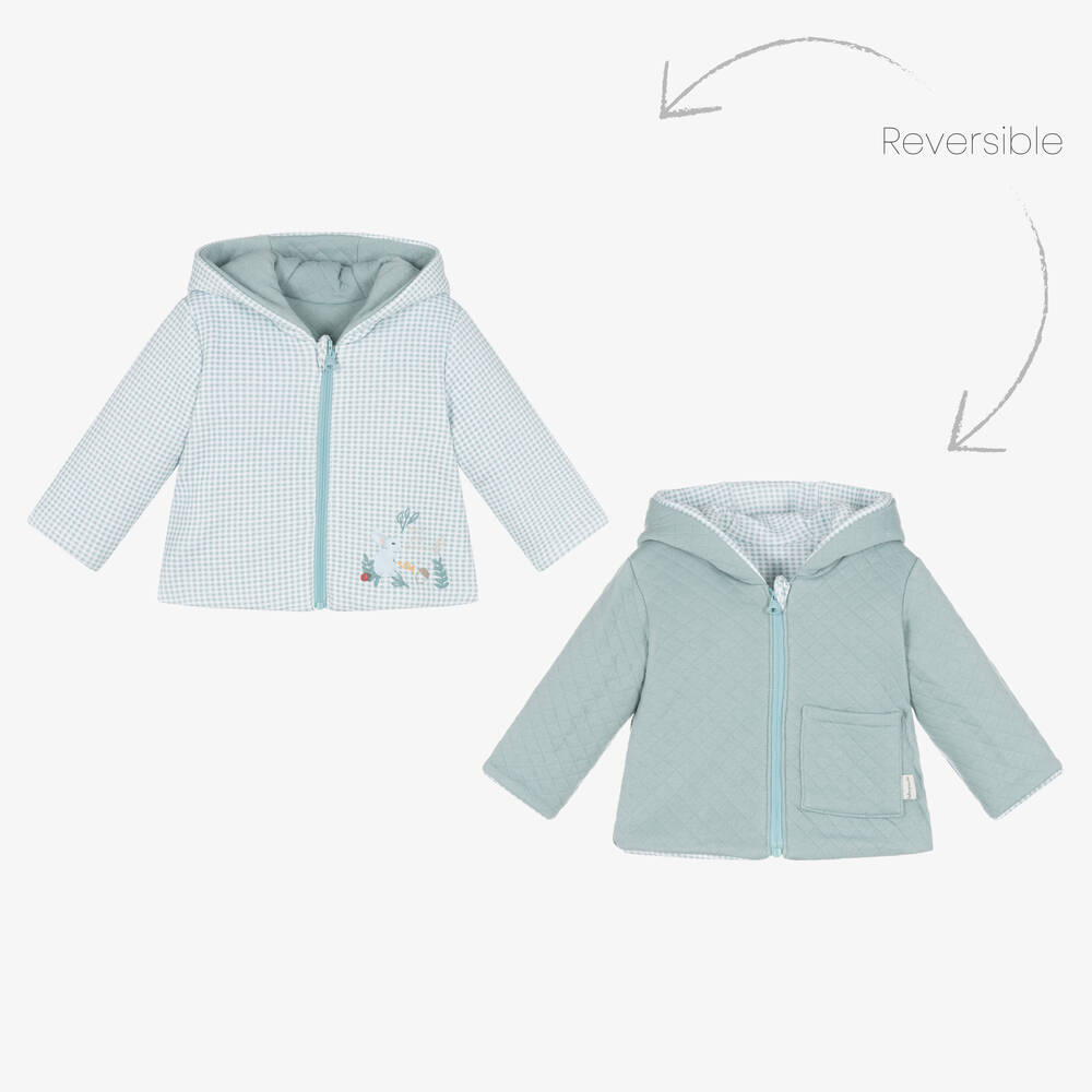 Tutto Piccolo-Boys Green Gingham Shorts Set | Childrensalon Outlet