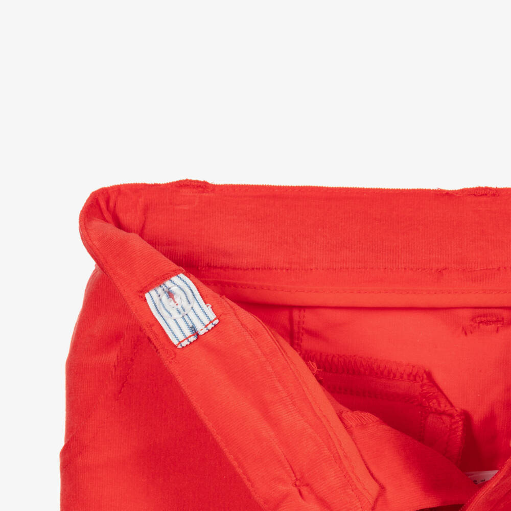 Tutto Piccolo-طقم بنطلون 3 قطع قطن لون أخضر، أبيض وأحمر للأولاد | Childrensalon Outlet