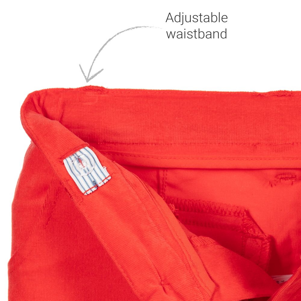 Tutto Piccolo-طقم بنطلون 3 قطع قطن لون أخضر، أبيض وأحمر للأولاد | Childrensalon Outlet