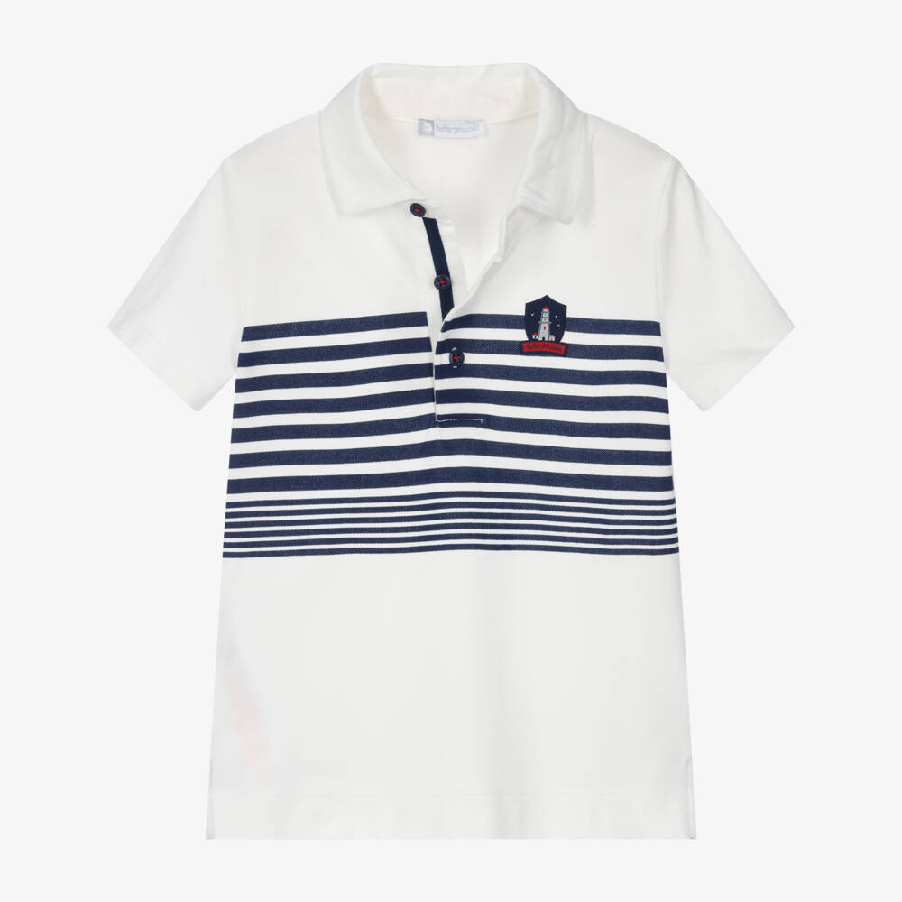 Tutto Piccolo-Летний комплект в морскую полоску для мальчиков | Childrensalon Outlet