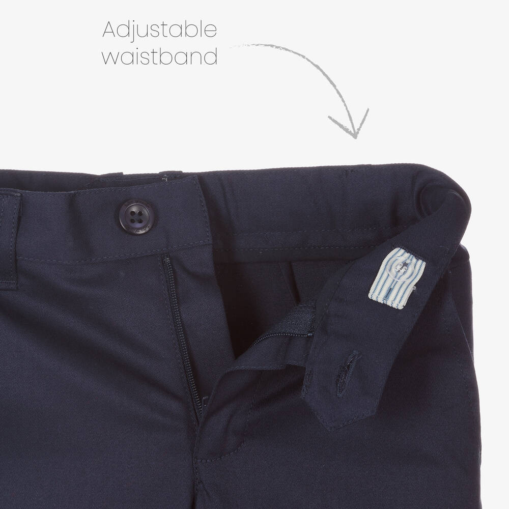 Tutto Piccolo-Красный топ и синие брюки для мальчиков | Childrensalon Outlet