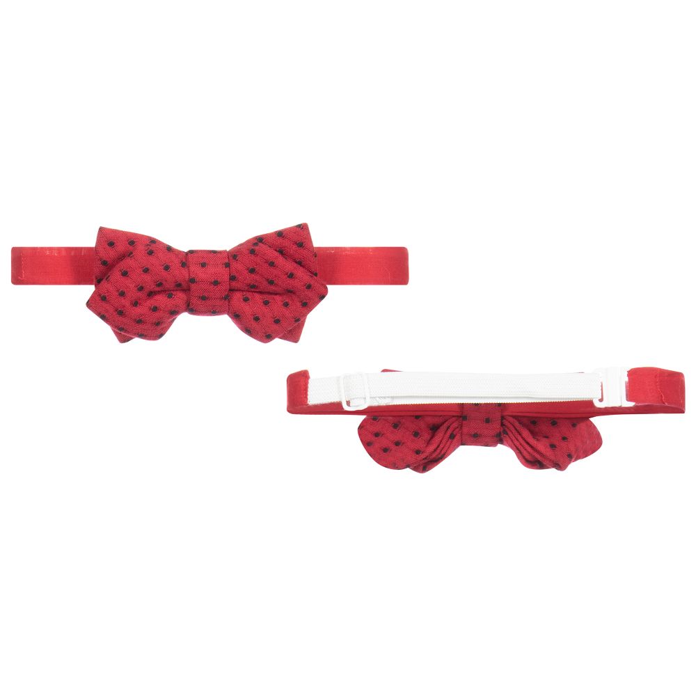 Tutto Piccolo-Boys Red & Blue Trousers Set | Childrensalon Outlet