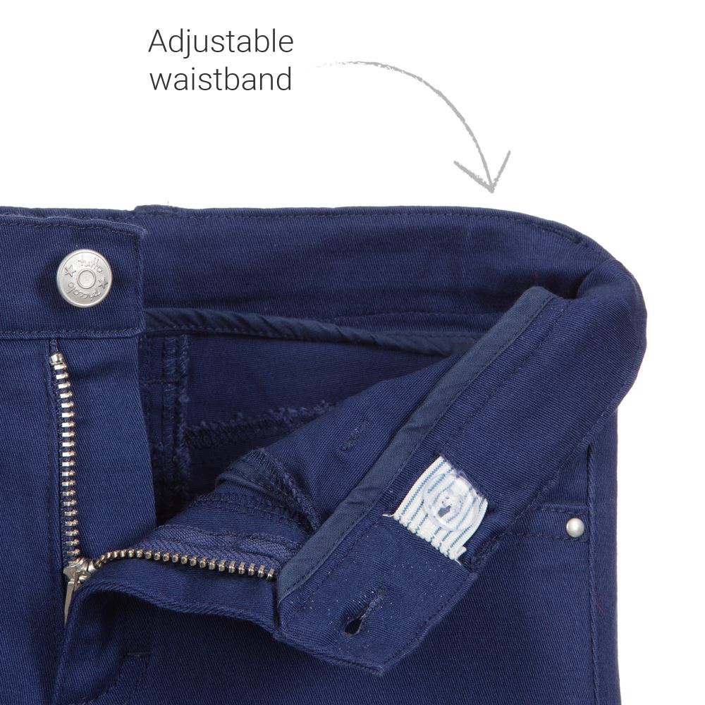 Tutto Piccolo-Boys Red & Blue Trousers Set | Childrensalon Outlet