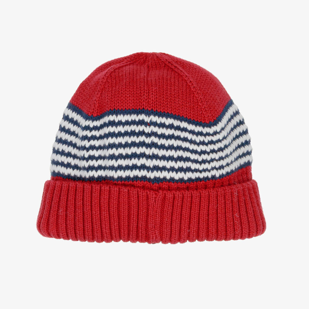Tutto Piccolo-Яркий красный вязаный комплект для мальчиков | Childrensalon Outlet