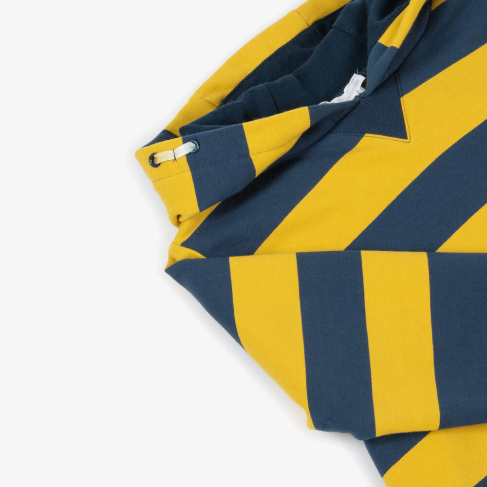 Tutto Piccolo-Boys Striped Hoodie Tracksuit Set | Childrensalon Outlet