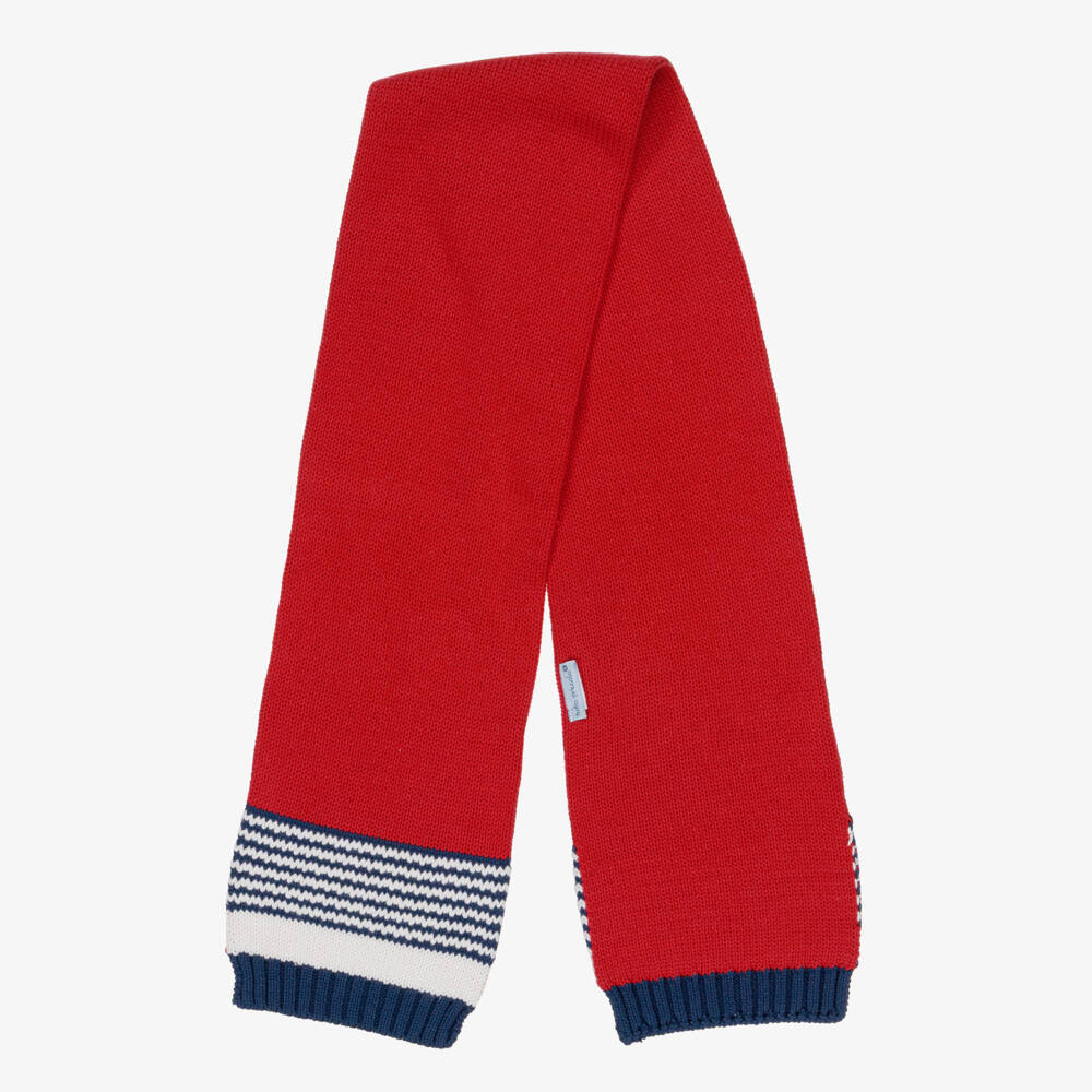Tutto Piccolo-Boys Vibrant Red Knit Set | Childrensalon Outlet