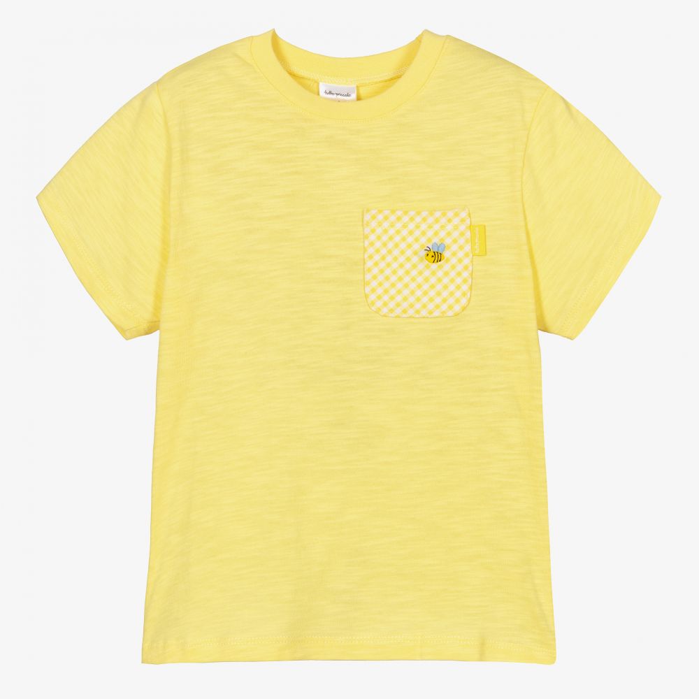 Tutto Piccolo-Boys Yellow Bee T-Shirt | Childrensalon Outlet