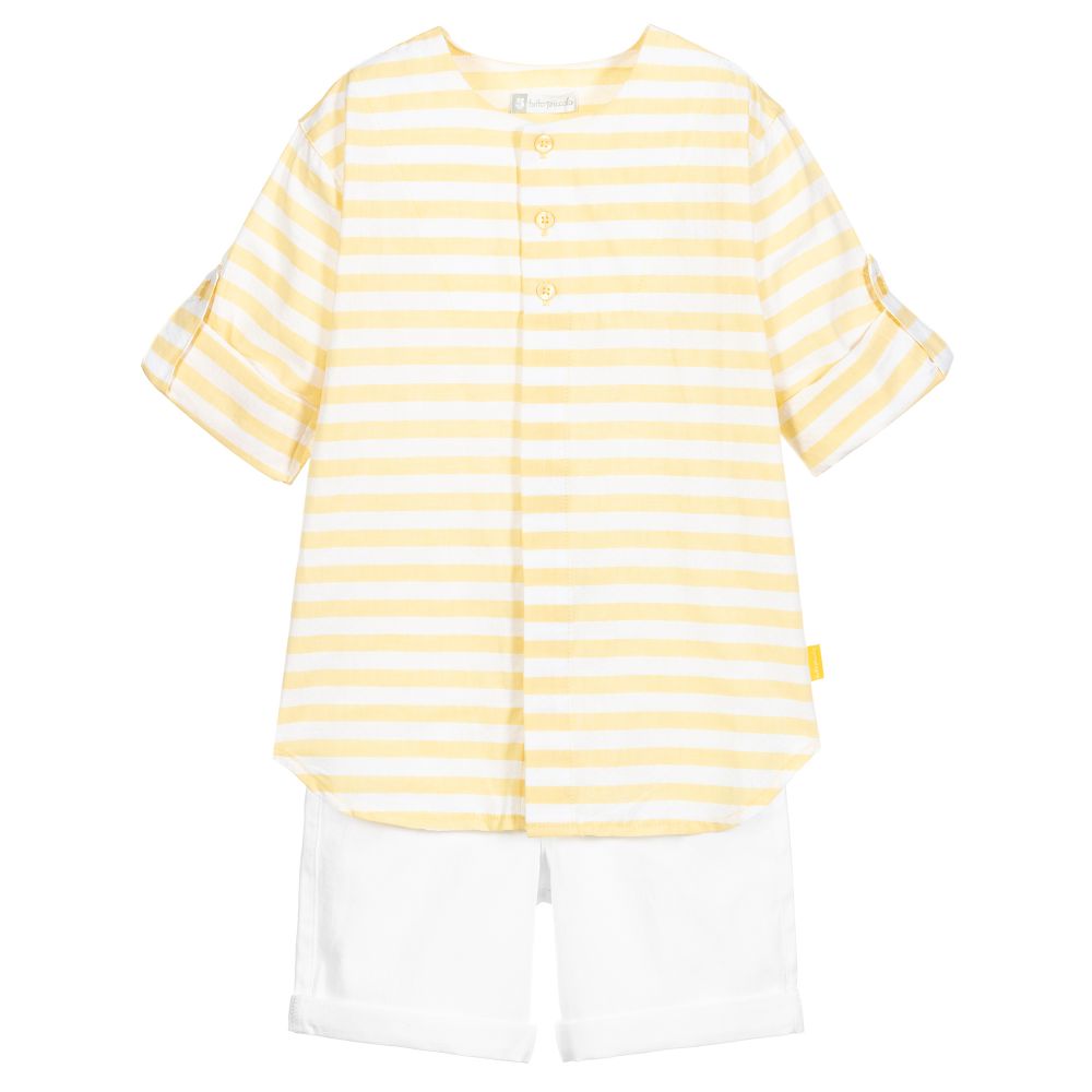 Tutto Piccolo - Ensemble chemise et short en coton | Childrensalon