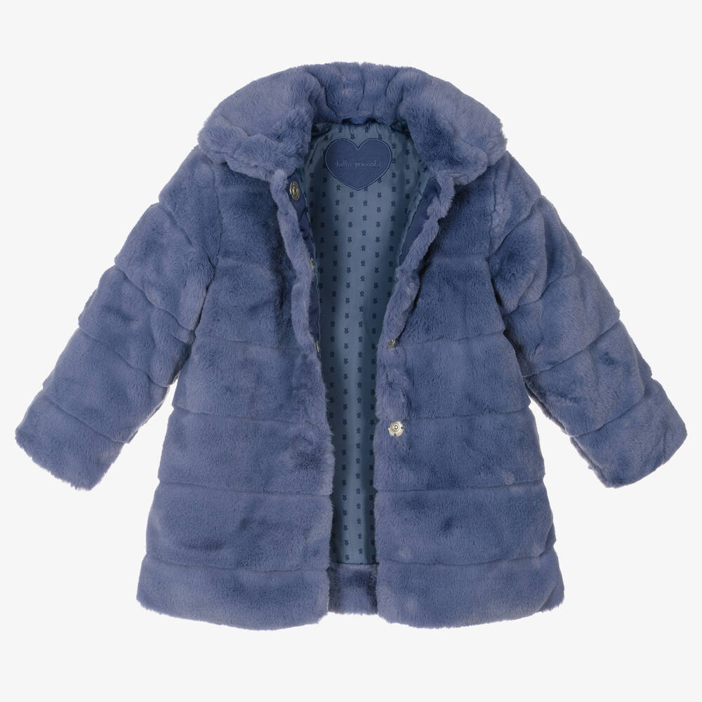 Veste en fausse clearance fourrure fille