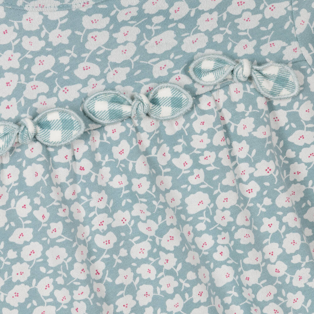 Tutto Piccolo-Girls Floral Cotton Dress Ensemble | Childrensalon Outlet