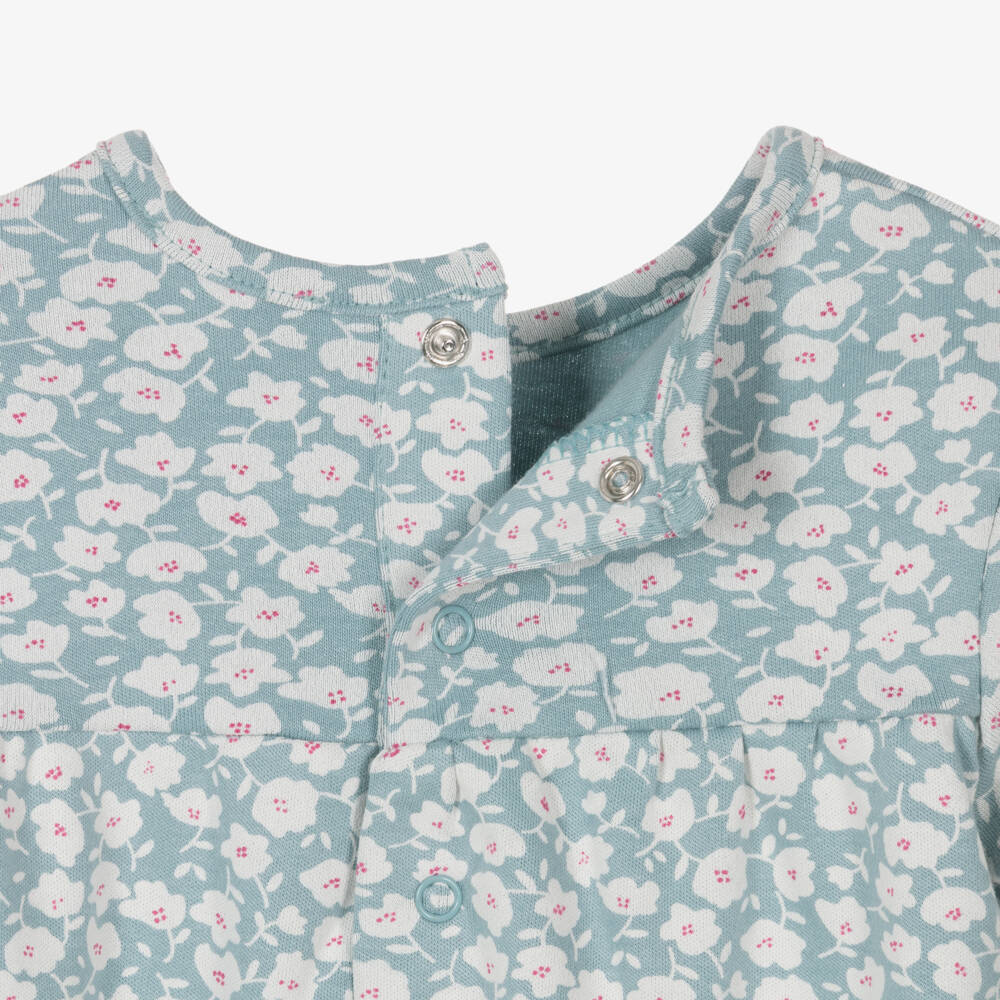 Tutto Piccolo-Girls Floral Cotton Dress Ensemble | Childrensalon Outlet