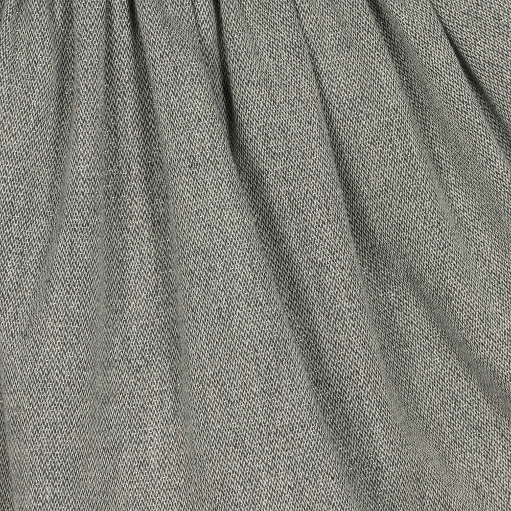 Tutto Piccolo-Girls Grey Lurex Dress & Tights Set | Childrensalon Outlet