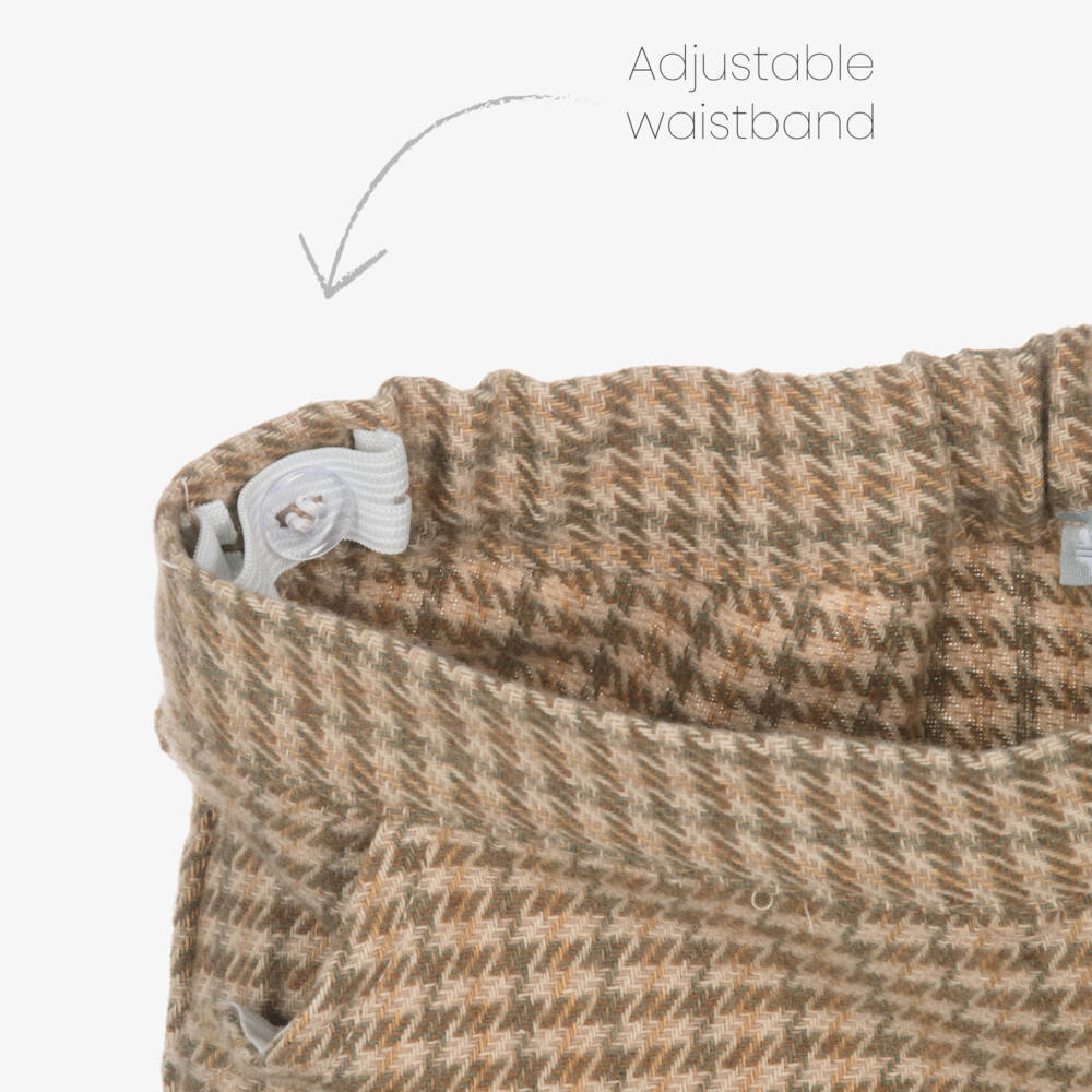 Tutto Piccolo-Girls Mustard Yellow Sweater & Beige Shorts Set with Tights | Childrensalon Outlet