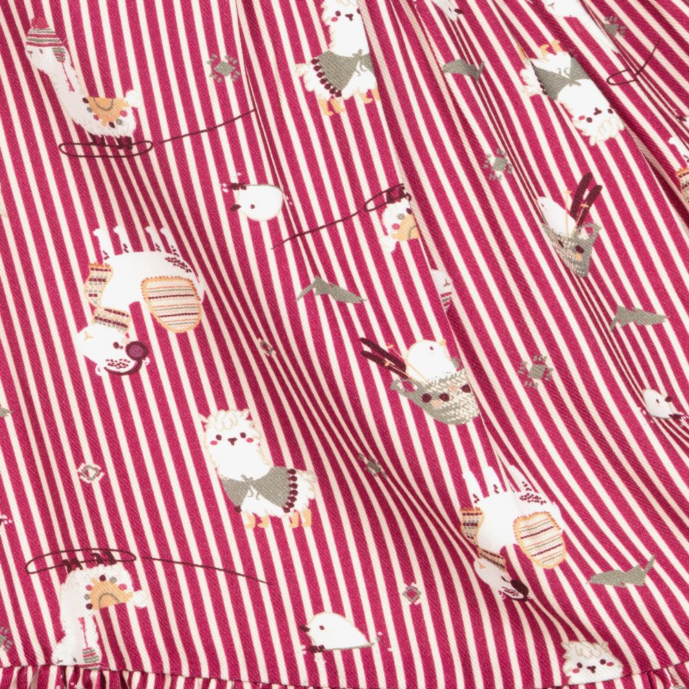 Tutto Piccolo-Girls Pink Alpaca Dress Set | Childrensalon Outlet