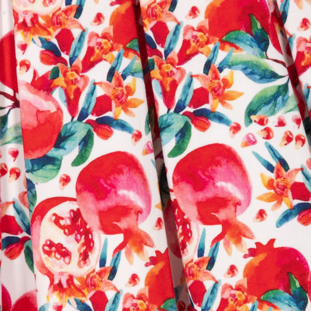 Tutto Piccolo-Красное хлопковое платье для девочек | Childrensalon Outlet