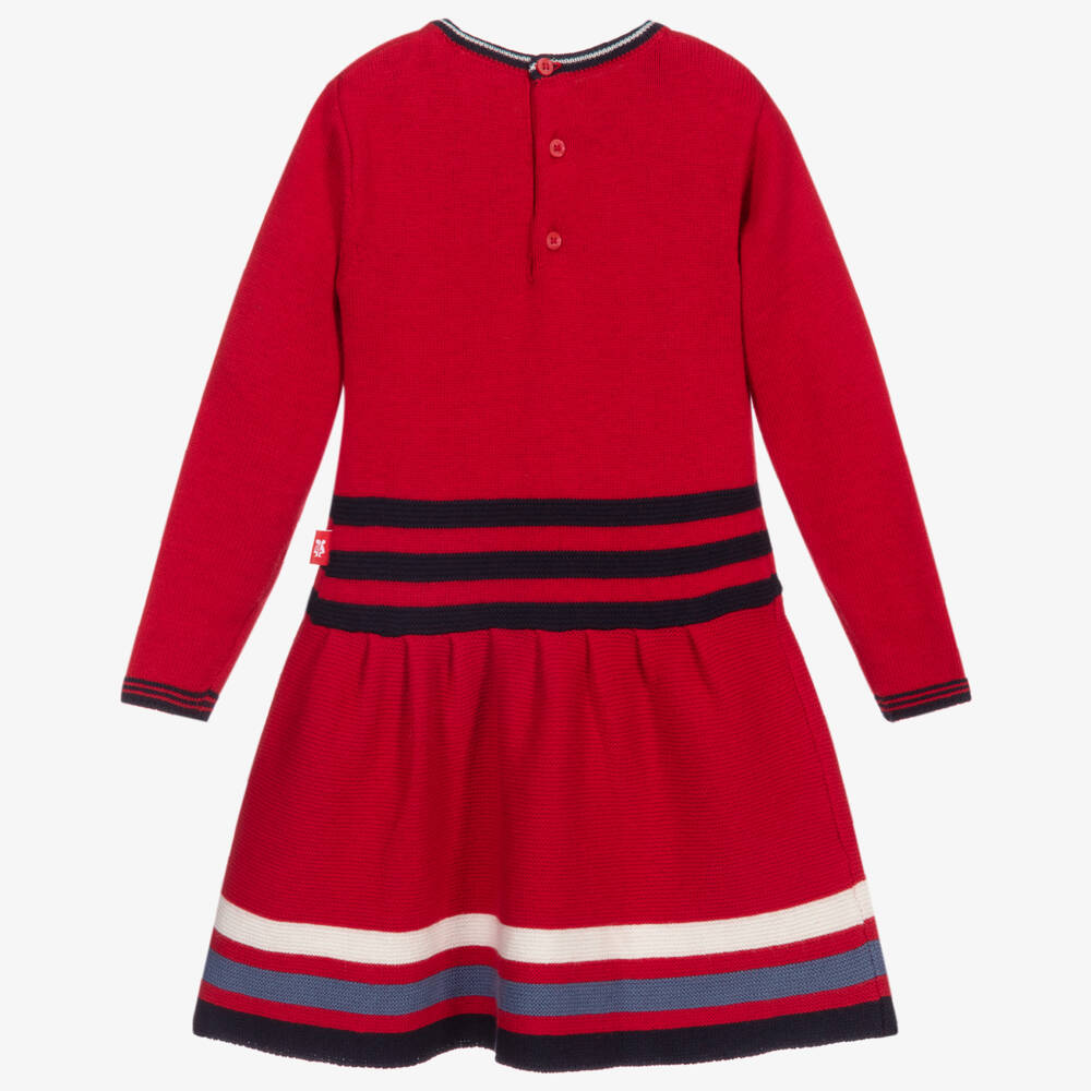 Tutto Piccolo-Girls Red Dress Set | Childrensalon Outlet