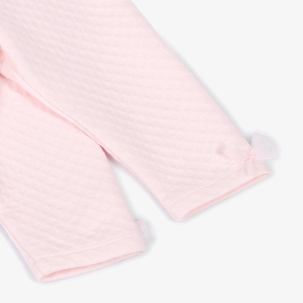 Tutto Piccolo-Girls Soft Pink Ruffle Leggings Set | Childrensalon Outlet