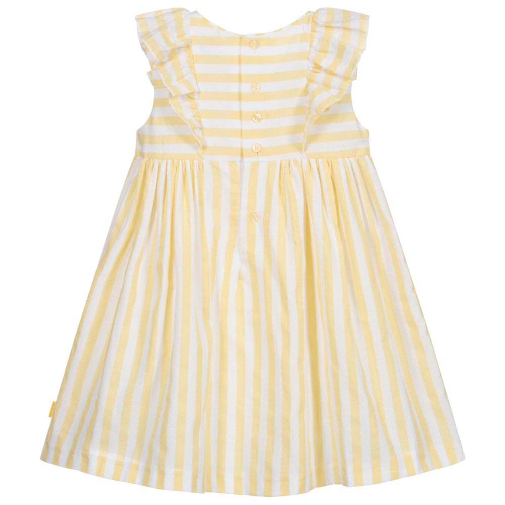 Tutto Piccolo-Платье в желтую полоску для девочек | Childrensalon Outlet