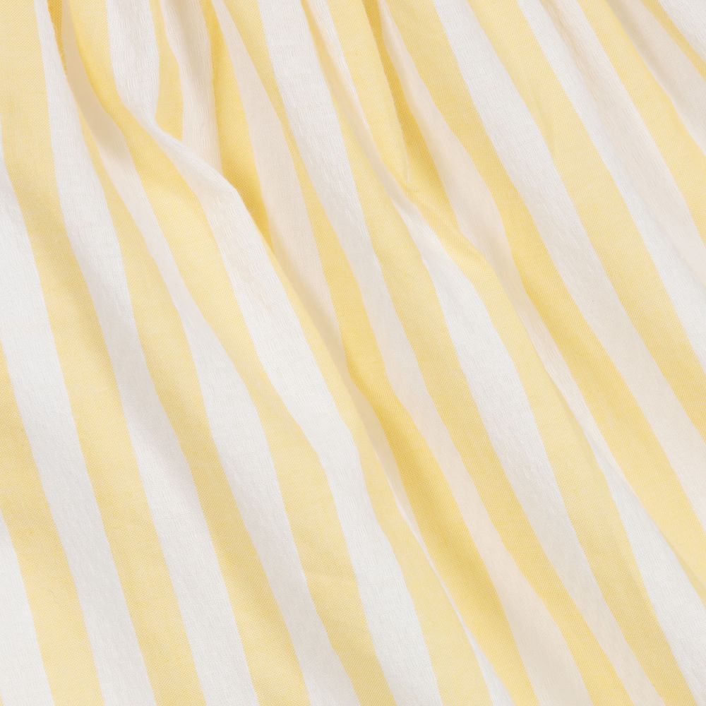 Tutto Piccolo-Платье в желтую полоску для девочек | Childrensalon Outlet