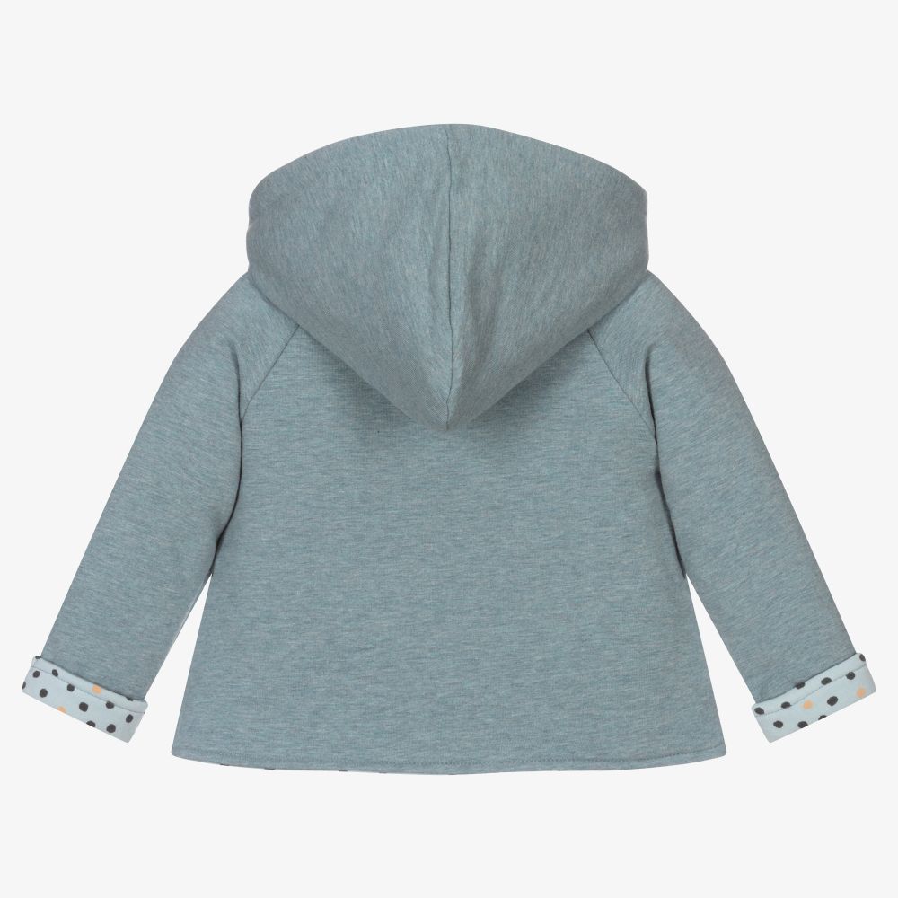 Tutto Piccolo-Padded Aqua Green Baby Jacket | Childrensalon Outlet