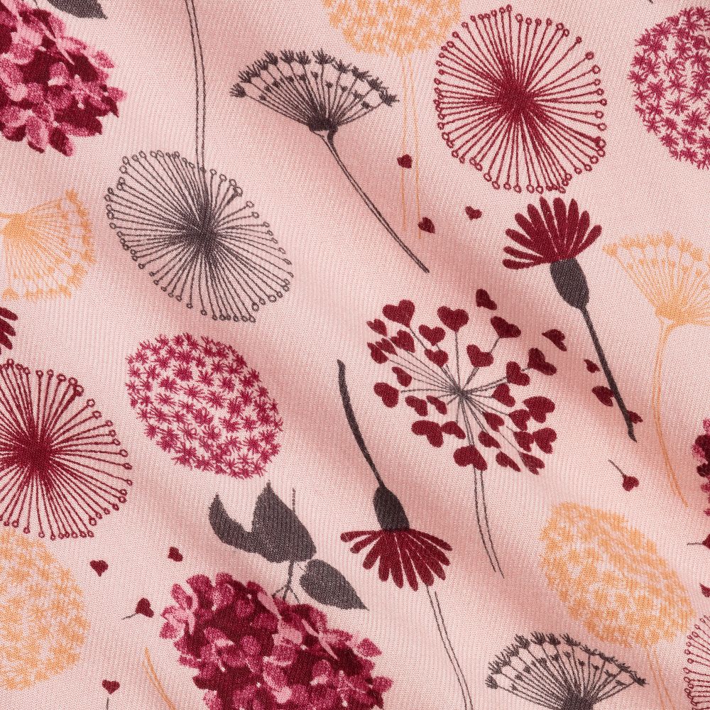 Tutto Piccolo-Розовое платье с цветочным рисунком | Childrensalon Outlet