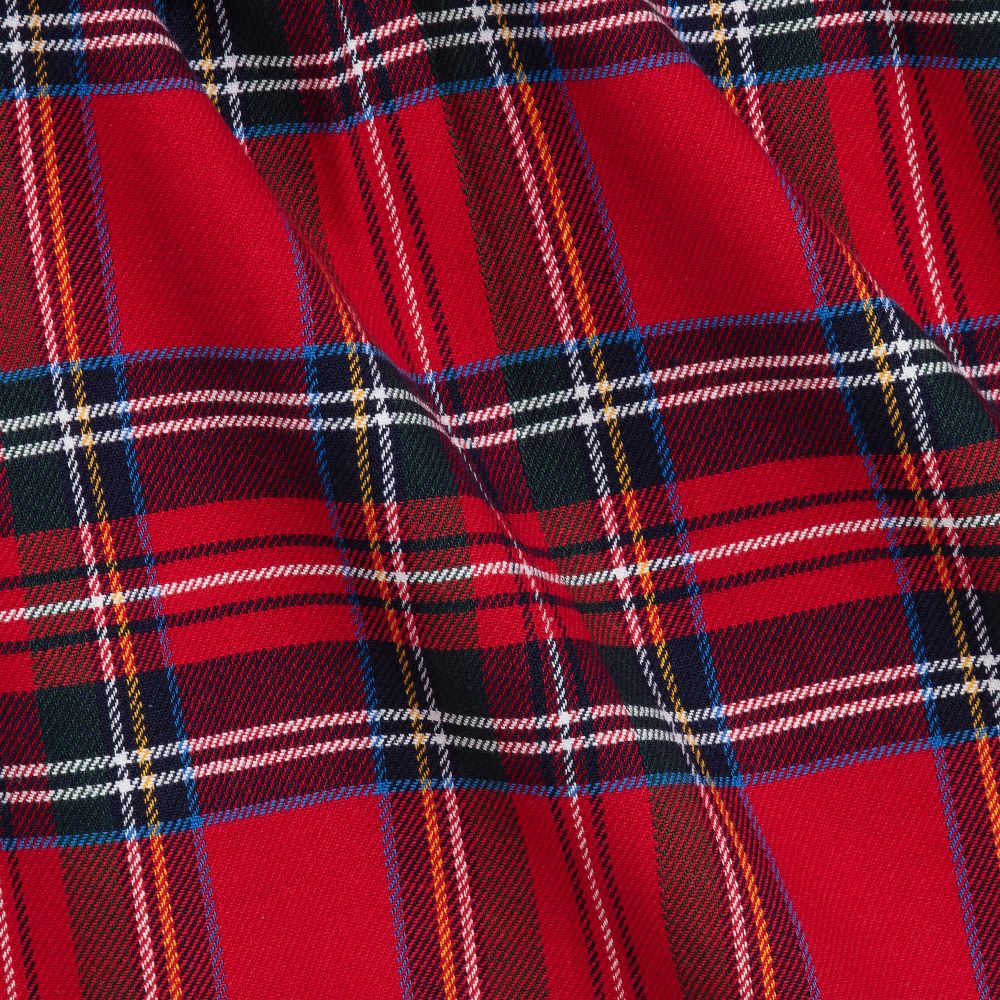 Tutto Piccolo-فستان تارتان وكولون لون أحمر، كحلي وأخضر | Childrensalon Outlet