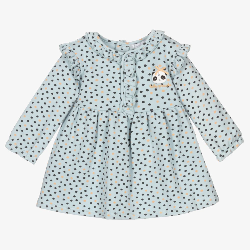 Tutto Piccolo - Sea Green Cotton Dress Set | Childrensalon