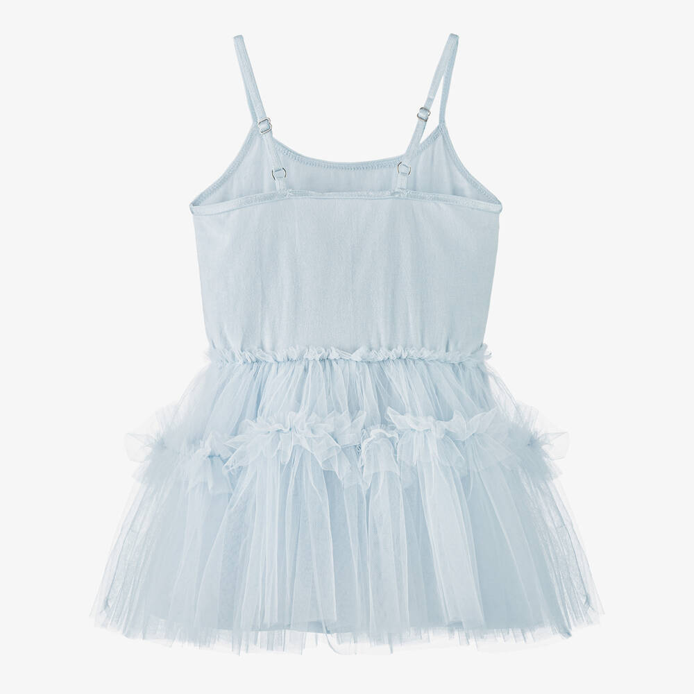Tutu du Monde-Baby Girls Blue Tulle Star Tutu Dress | Childrensalon Outlet