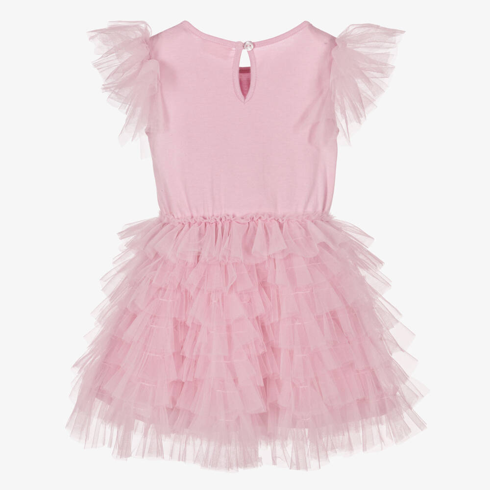 Tutu du Monde-Baby Girls Candy Pink Tulle Sequin Dress | Childrensalon Outlet