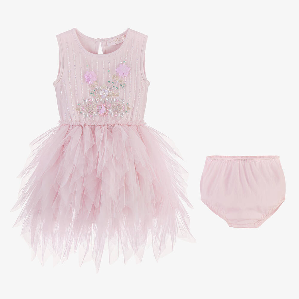 Tutu du Monde-Baby Girls Lilac Purple Tulle Tutu Dress | Childrensalon Outlet