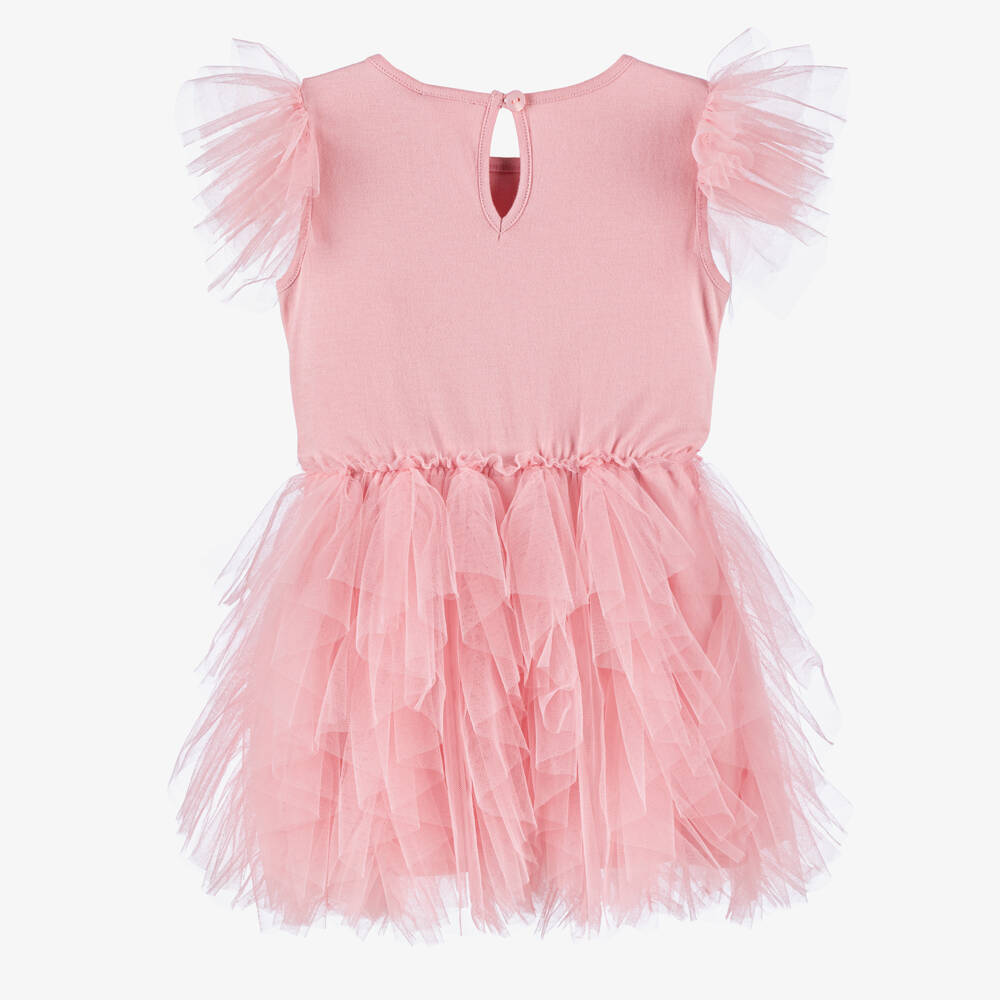 Tutu du Monde-فستان تول وردي مزين بالترتر للبنات | Childrensalon Outlet