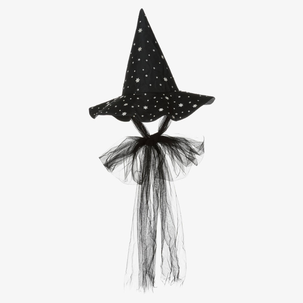 Tutu du Monde-Girls Black Sequinned Witch Hat | Childrensalon Outlet