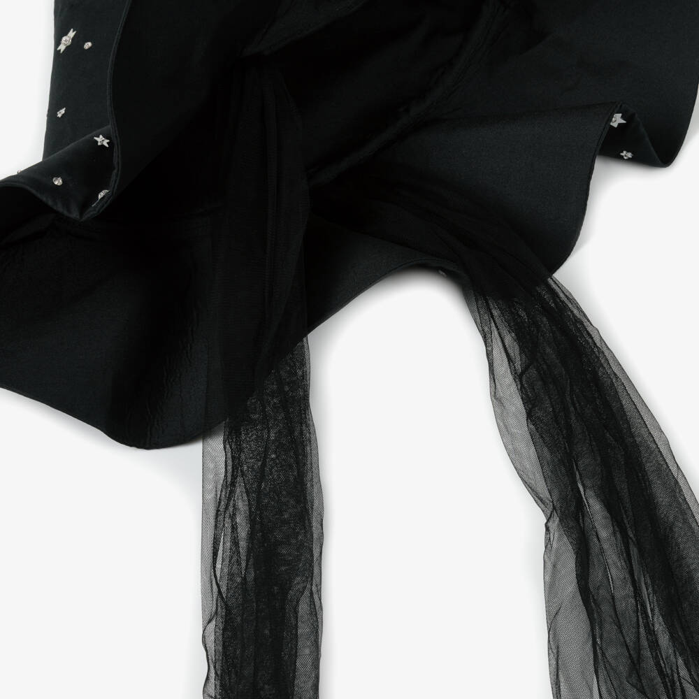 Tutu du Monde-Girls Black Sequinned Witch Hat | Childrensalon Outlet